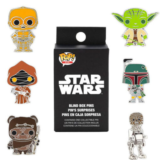 Display 12 Blind Box Enamel Spilla Loungefly Star Wars Assortiti Loungefly