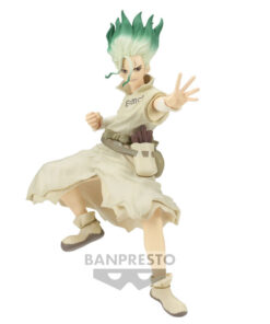 Dr. Stone - Stone World Senku Ishigami Ii Figura 15cm Banpresto