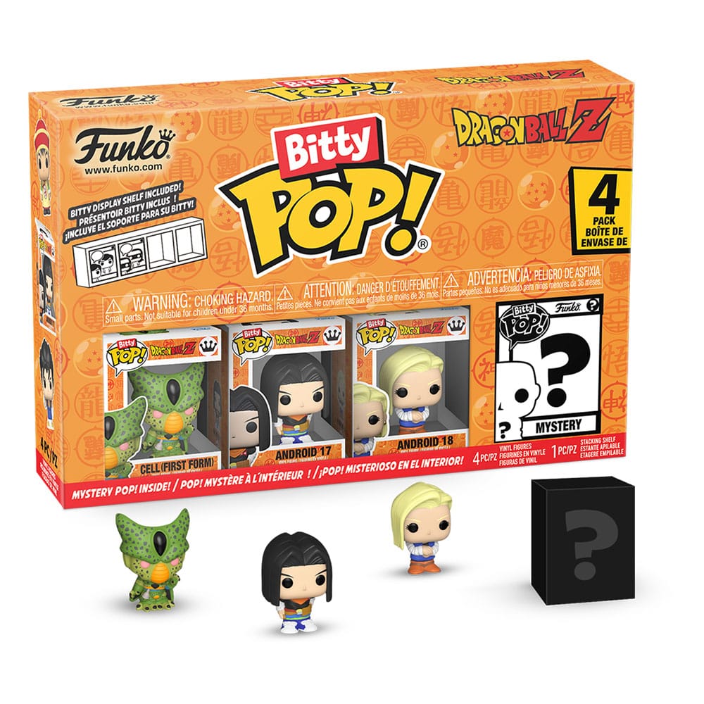 Dragon Ball Bitty Pop! Vinile Figura 4-Pack Serie 2 2