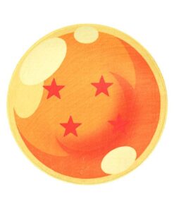 Dragon Ball Indoor Mat 4 Stars Ball 60 X 60 Cm SD Toys