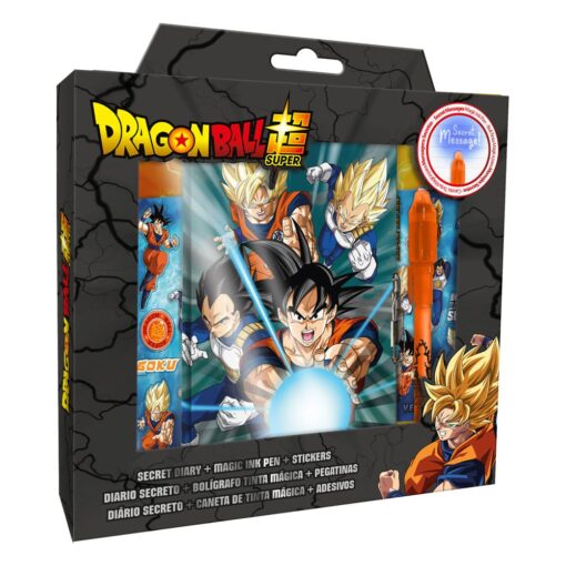 Dragon Ball Secret Diario Set Con Lock Joy Toy (it)