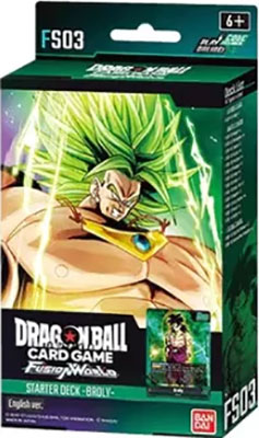 Dragon Ball Super Card Game Fusion World Broly Starter Deck FS03 (ENG) Bandai