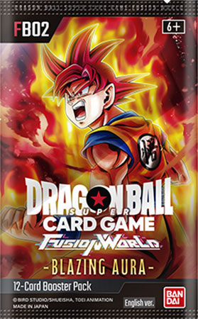 Dragon Ball Super Card Game Fusion World FB02 Busta da 12 Carte (ENG) Bandai