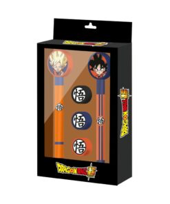 Dragon Ball Super pack Pen + Pencil + 3 erasers Karactermania