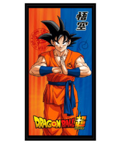 Dragon Ball Super Telo Mare Asciugamano in Poliestere Goku 140x70 Cm