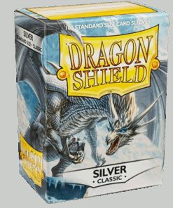 Dragon Shield Bustine Protettive Standard Size Classic Silver (100) Accessori