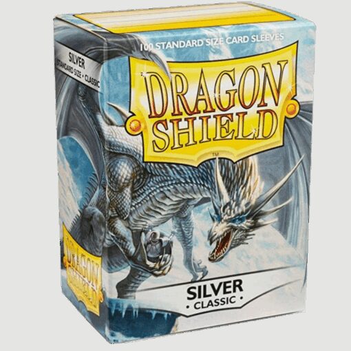 Dragon Shield Bustine Protettive Standard Size Classic Silver (100) Accessori