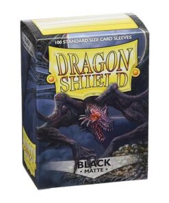 Dragon Shield Bustine Protettive Standard Size Matte Black (100) Accessori
