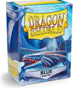 Dragon Shield Bustine Protettive Standard Size Matte Blue (100) Accessori