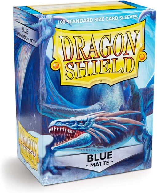 Dragon Shield Bustine Protettive Standard Size Matte Blue (100) Accessori