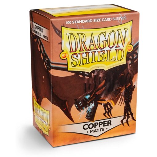 Dragon Shield Bustine Protettive Standard Size Matte Copper (100) Accessori
