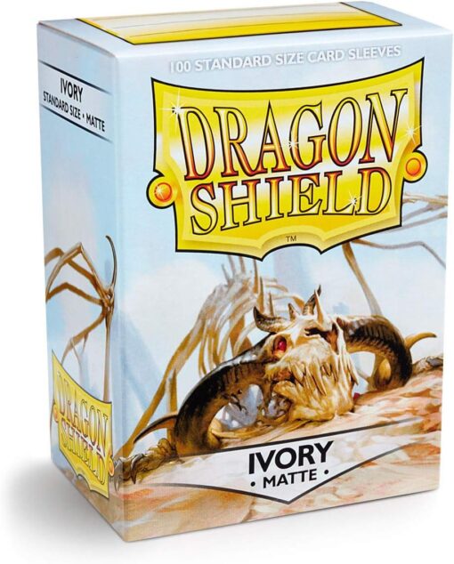 Dragon Shield Bustine Protettive Standard Size Matte Ivory (100) Accessori