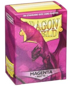 Dragon Shield Bustine Protettive Standard Size Matte Magenta (100) Accessori