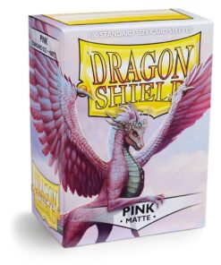 Dragon Shield Bustine Protettive Standard Size Matte Pink (100) Accessori