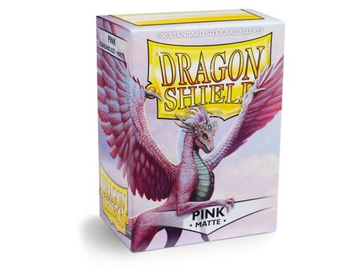 Dragon Shield Bustine Protettive Standard Size Matte Pink (100) Accessori