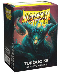 Dragon Shield Bustine Protettive Standard Size Matte Turquoise (100) Accessori