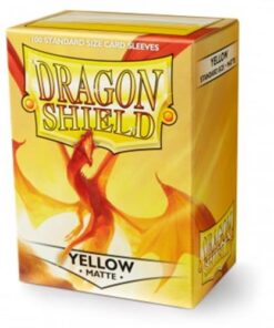 Dragon Shield Bustine Protettive Standard Size Matte Yellow (100) Accessori