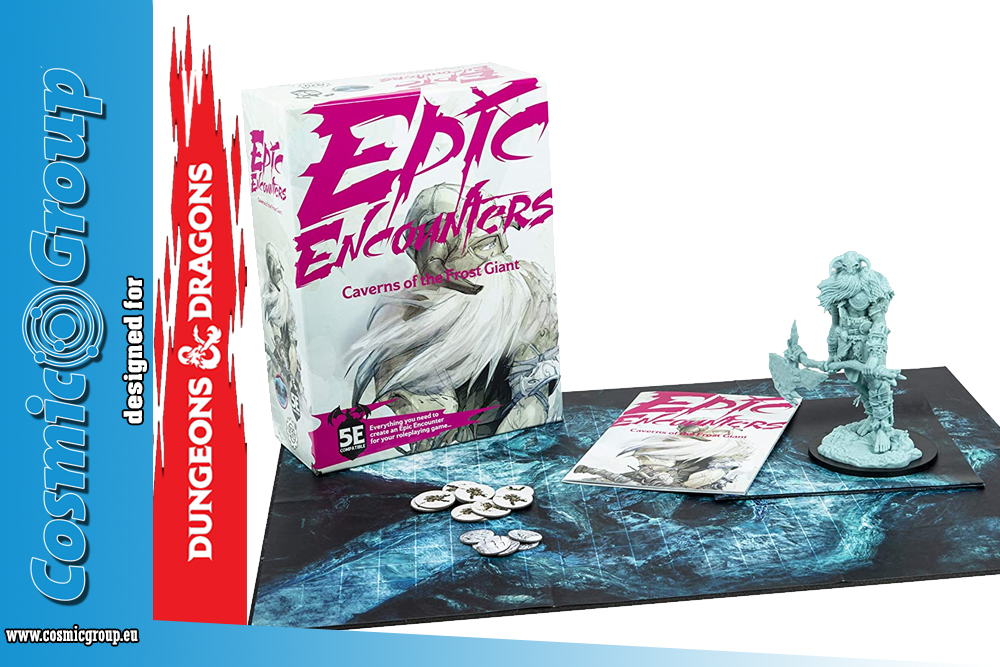 Epic Encounters-caverns Of Frost Gigante Miniature E Modellismo Steamforged Games