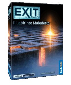 Exit Il Labirinto Maledetto Italiano Gioco da Tavolo Giochi Uniti