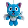 Fairy Tail Peluche Figura & Portachiavi Happy 10 Cm Sakami Merchandise