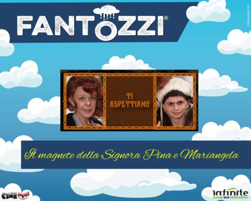 Fantozzi Magnete Ti Aspettiamo 12x5 Cm Infinite Statue