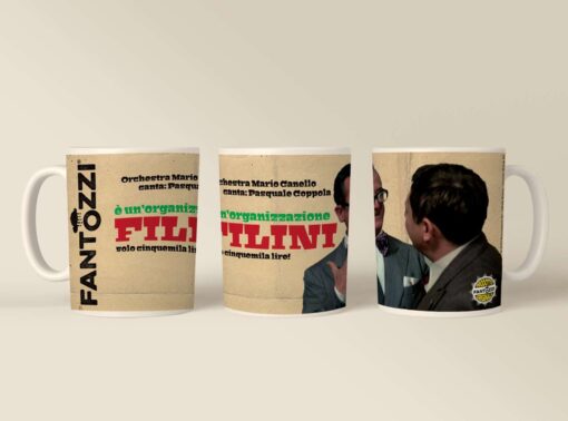 Fantozzi Tazza Di Ceramica Organizzazione Filini Infinite Statue
