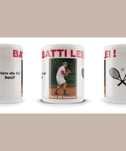 Fantozzi Tazza Di Ceramica Tennis Infinite Statue