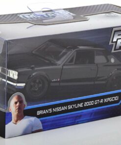 Fast & Furious Modellino Nissan Skyline 2000 GT-R di Brian Die Cast Scala 1:32 Jada Toys