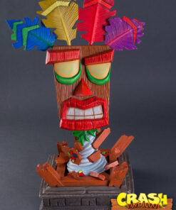 FIRST4FIGURES CRASH BANDICOOT AKU AKU LIFE SIZE MASK STATUA