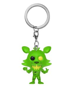 Five Nights At Freddy's Pocket Pop! Vinile Portachiavis 4 Cm Radioactive Foxy Funko