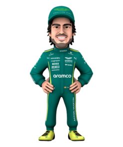 Formula 1 Minix Figura Fernando Alonso (aston Martin) 12 Cm Minix