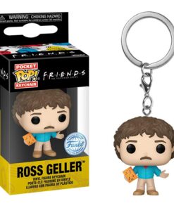 Friends - Pop Funko Vinile Portachiavi - 80's Ross 4cm Funko Gadget