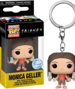 Friends - Pop Funko Vinile Portachiavi - Monica W/braids 4cm Funko Gadget