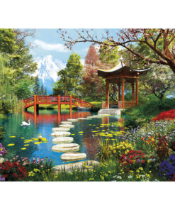 Fuji Garden High Quality Puzzle 500 Pezzi Clementoni