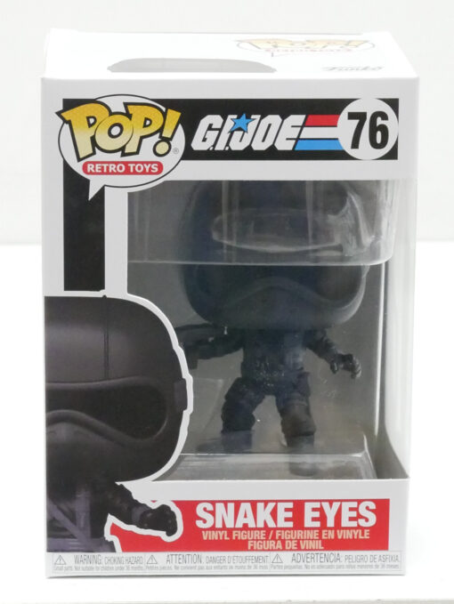 FUNKO POP G.I. Joe- V1 Snake Eyes Figures Action (Spedito in 24 ore)