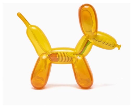 Funny Anatomy Honey Edition Palloncino Dog Statua Mighty Jaxx