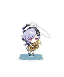 Genshin Impact Genshin Concert 2021 Acrylic Figura & Portachiavi Qiqi 9 Cm Mihoyo