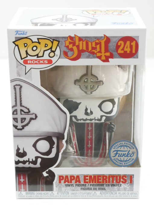 Ghost Pop! Rocks Vinile Figura Papa Emeritus I (mt) 9 Cm Funko (Spedito in 24 ore)