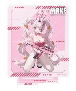 Goddess Of Victory: Nikke Crouching Series Acrylic Stand Alice Holographic 14 Cm Sakami Merchandise