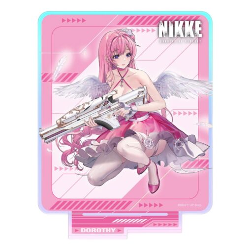 Goddess Of Victory: Nikke Crouching Series Acrylic Stand Dorothy Holographic 14 Cm Sakami Merchandise