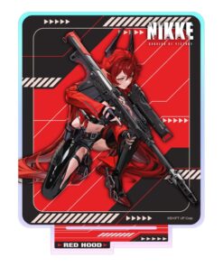 Goddess Of Victory: Nikke Crouching Series Acrylic Stand Red Hood Holographic 14 Cm Sakami Merchandise