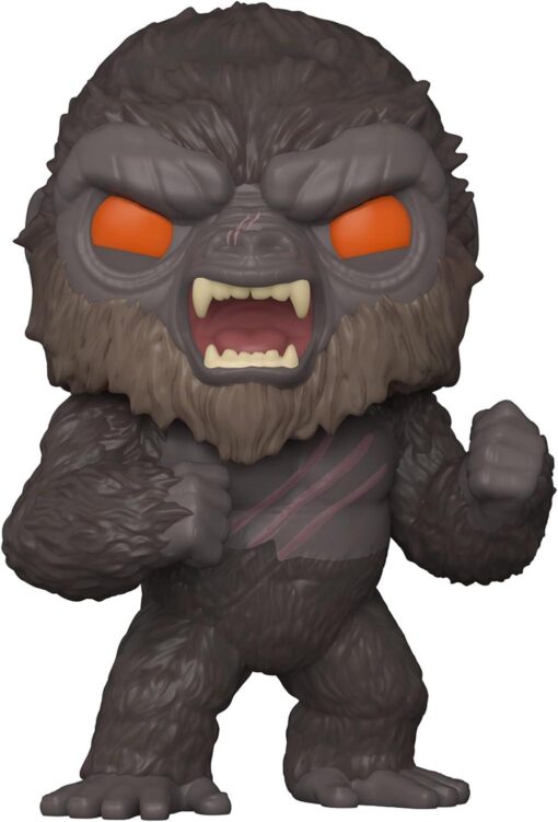 Godzilla Vs Kong Funko POP Figura Kong Pronto alla Battaglia 9 cm Scatola Rovinata