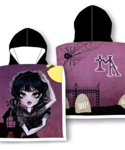 Gothic Girl Cotone Poncho Towel