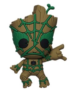 Guardiani Della Galassia 3d Magnet Groot As Spider-man Con Figure Int.