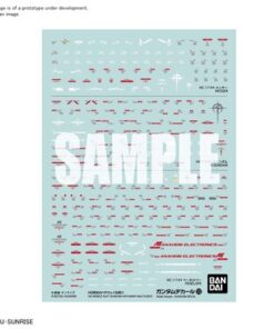 GUNDAM DECAL 122 GUNDAM HATHAWAY MULTI 1 MODEL KIT BANDAI MODEL KIT