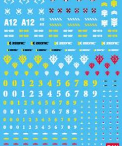 GUNDAM HIGH GRADE HG MODEL KIT DECAL 28 MULTI USE ZEON MS 1 BANDAI