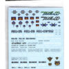 GUNDAM MODEL KIT DECAL 47 OO MULTI 2 ACCESSORI BANDAI