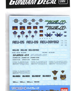 GUNDAM MODEL KIT DECAL 47 OO MULTI 2 ACCESSORI BANDAI