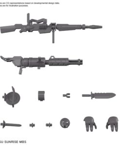 GUNDAM HIGH GRADE HG PARTI DI ESPOSIZIONE SET PER DEMI TRAINET 1/144 BANDAI