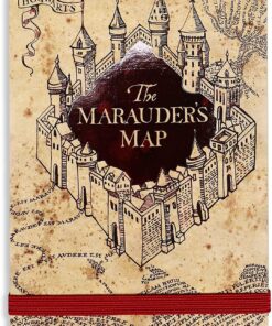 Harry Potter Agenda Tascabile Mappa del Malandrino Half Moon Bay